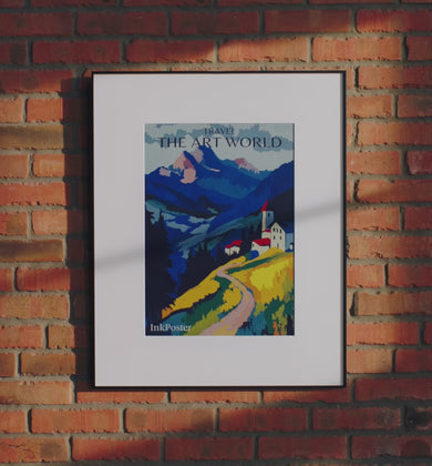 Video showing InkPoster Changing artwork